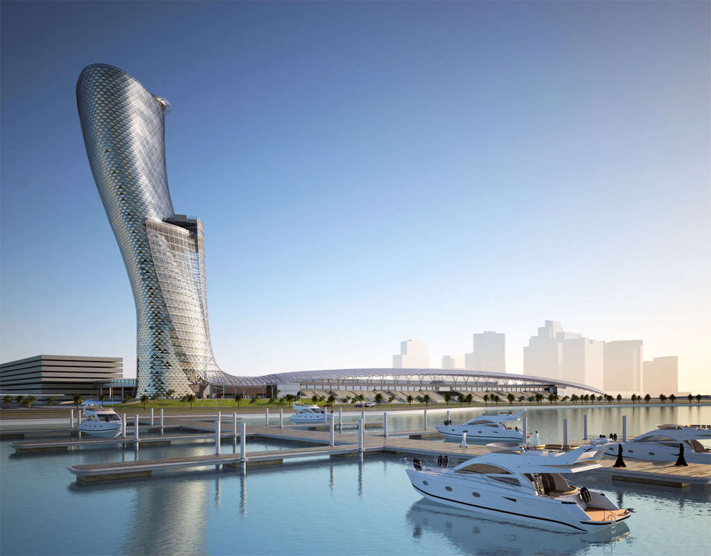 Capital Gate Building – ADNEC